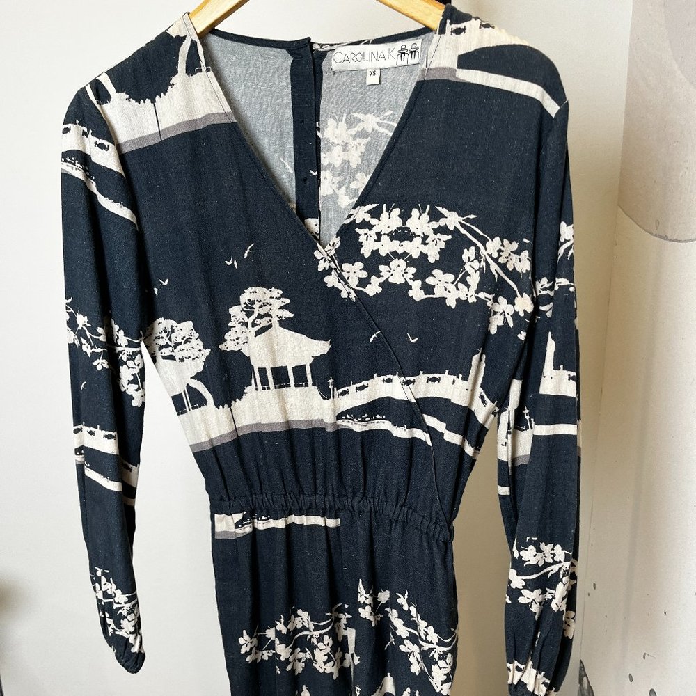 CAROLINA K 100% LINEN JUMPSUIT